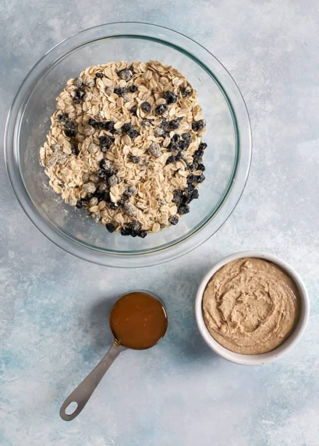 Blueberry Coconut Oat Energy Balls [vegan, glutenfree] • Fit Mitten