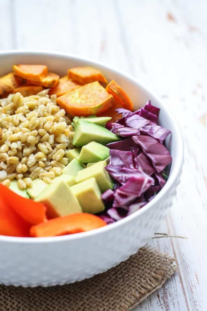 Thai Tempeh Buddha Bowl [vegan, highprotein] • Fit Mitten Kitchen