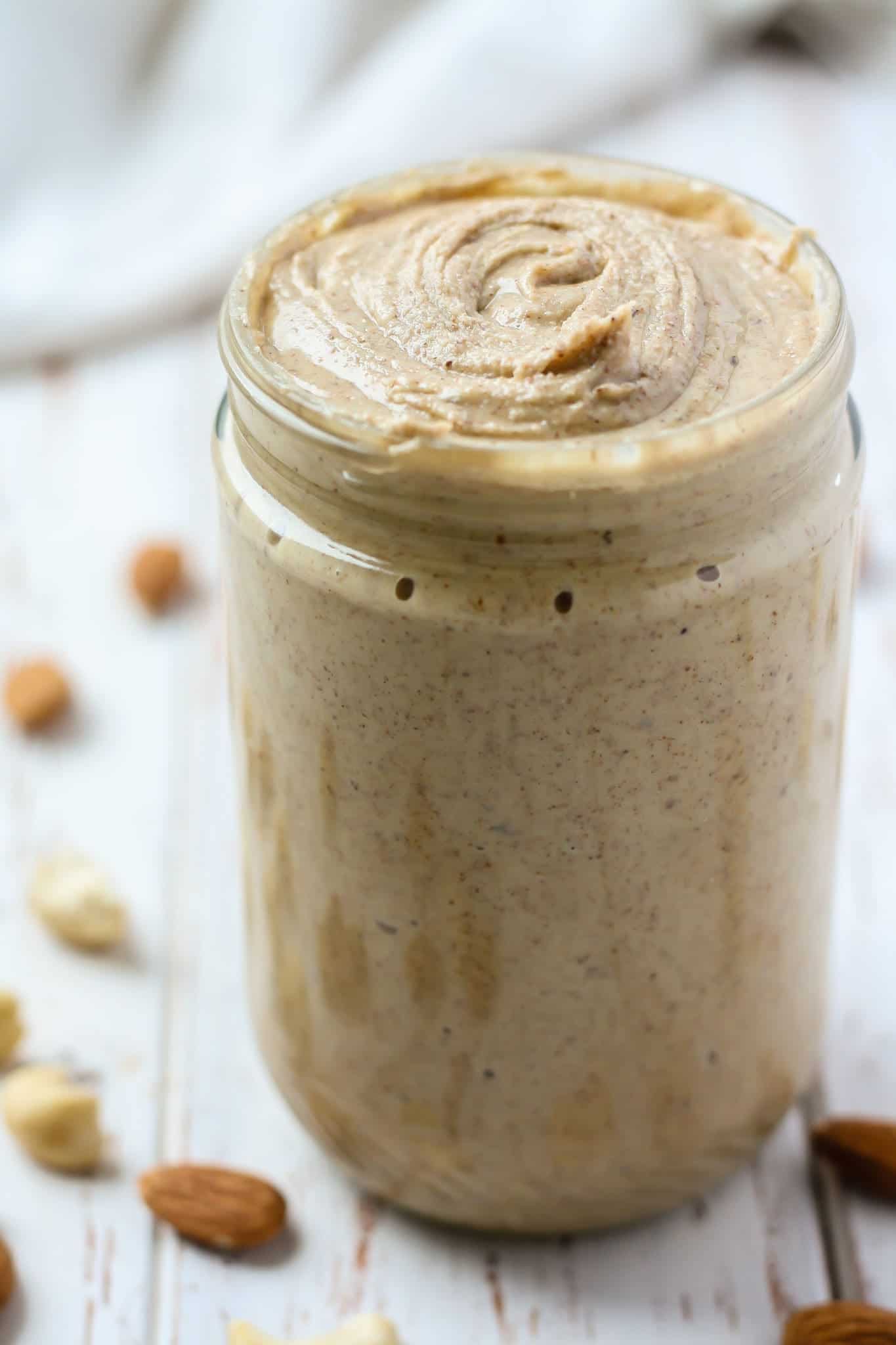 Chai Spiced Almond Cashew Butter • Fit Mitten Kitchen