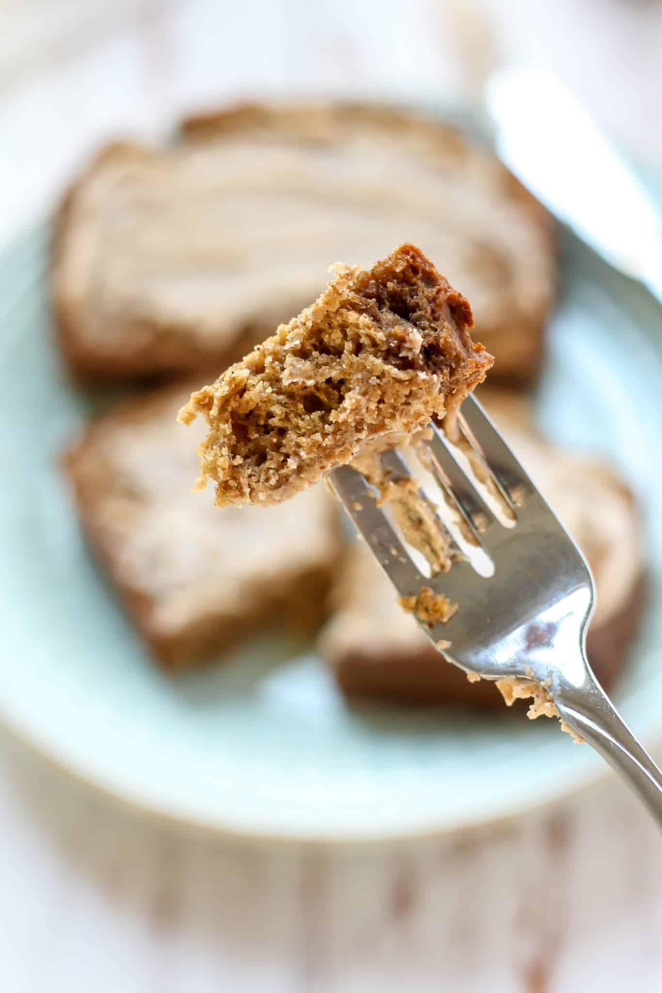 Healthy Low Fat Whole Wheat Banana Bread16 • Fit Mitten Kitchen