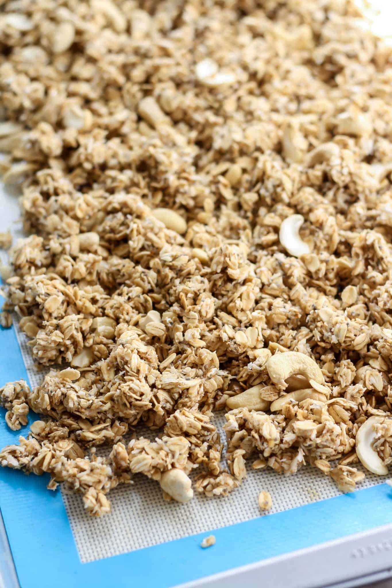 Tropical Granola [vegan, glutenfree] • Fit Mitten Kitchen