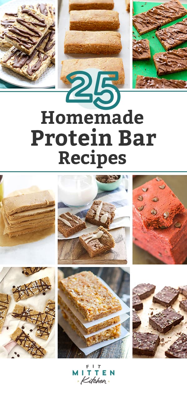 25 Homemade Protein Bar Recipes • Fit Mitten Kitchen