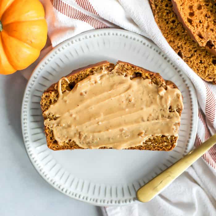 Healthy Whole Wheat Pumpkin Bread • Fit Mitten Kitchen