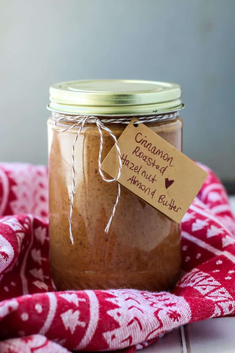 Roasted Cinnamon Hazelnut Almond Butter • Fit Mitten Kitchen