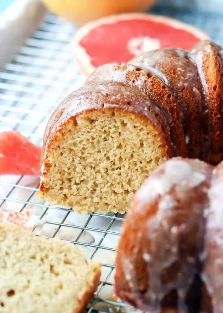 Cardamom Grapefruit Yogurt Cake • Fit Mitten Kitchen