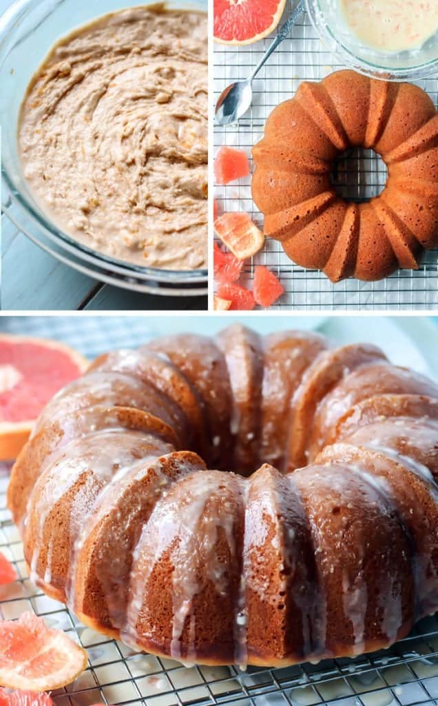 Cardamom Grapefruit Yogurt Cake • Fit Mitten Kitchen