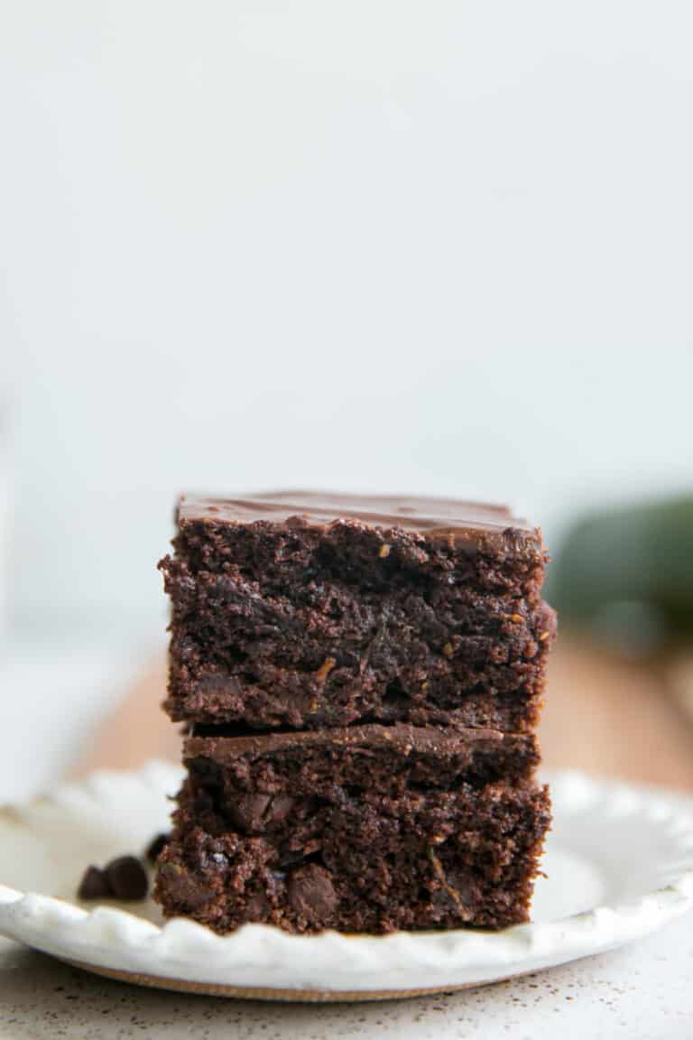 Healthy Zucchini Brownies {easy & gluten free} • Fit Mitten Kitchen