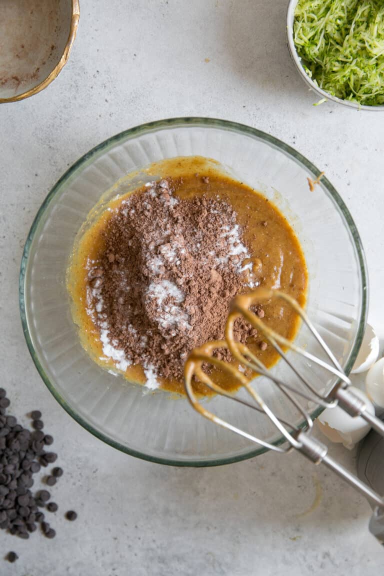 Healthy Zucchini Brownies {easy & gluten free} • Fit Mitten Kitchen