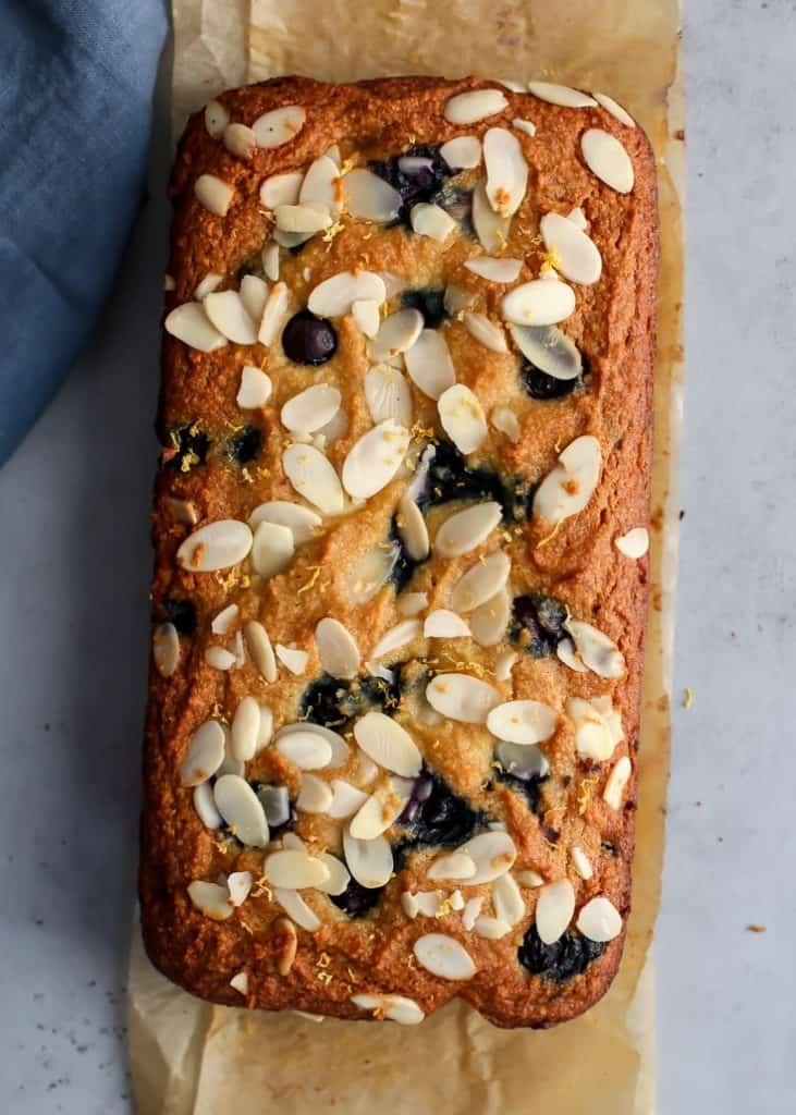The Best Lemon Blueberry Bread {paleo} • Fit Mitten Kitchen