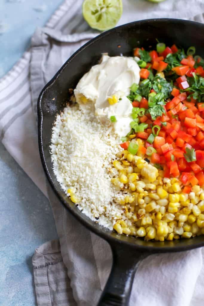 Mexican Corn Dip1 • Fit Mitten Kitchen
