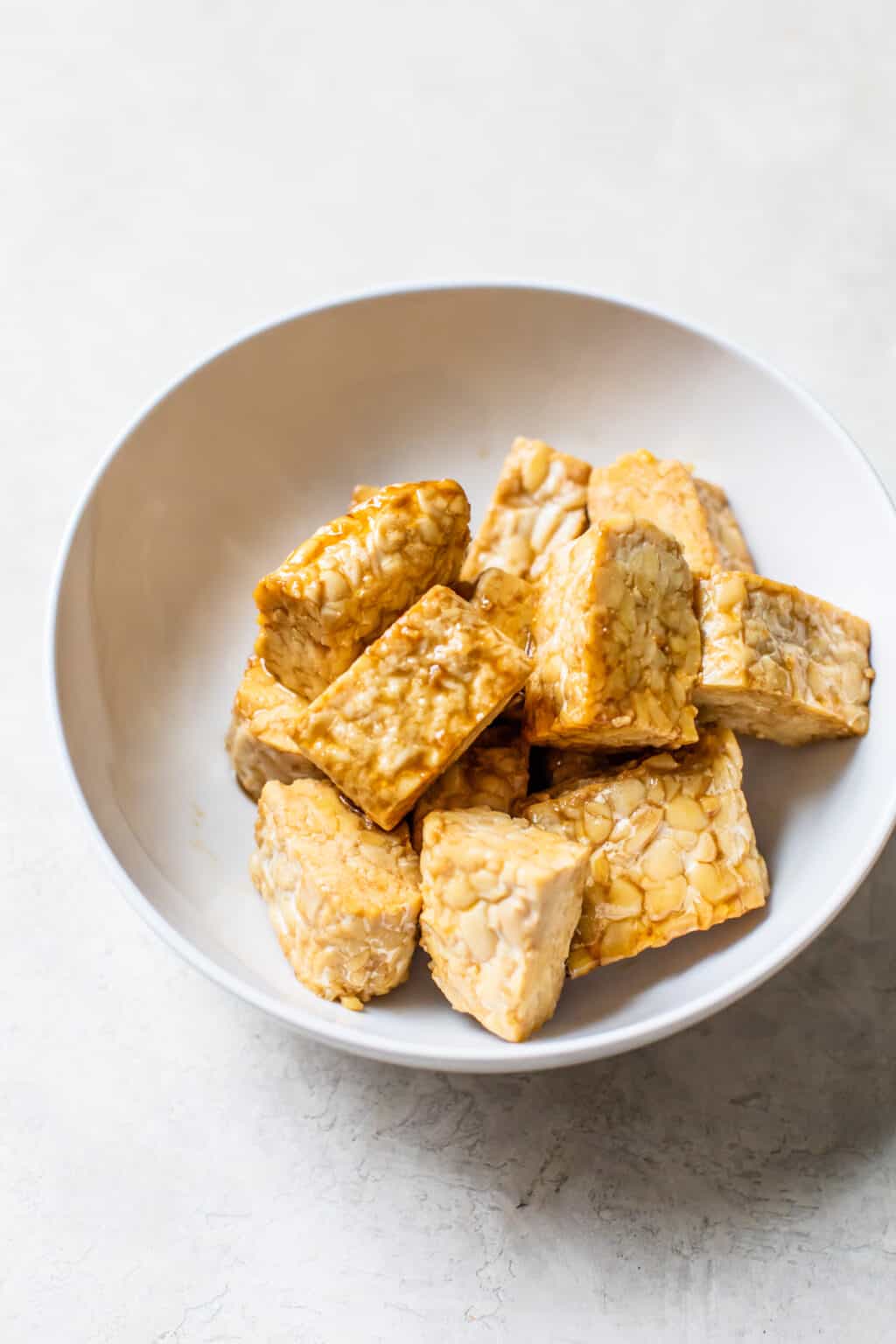Thai Tempeh Nourish Bowl {high protein} • Fit Mitten Kitchen