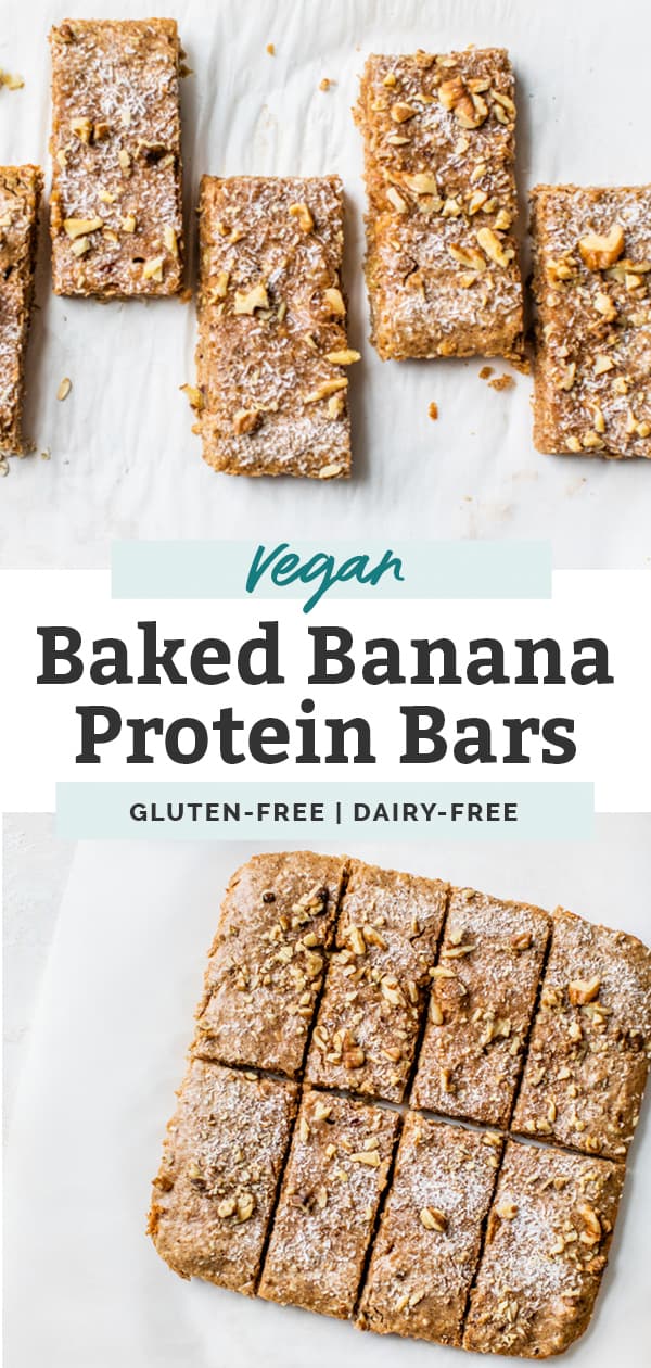 veganbakedbananaproteinbars • Fit Mitten Kitchen