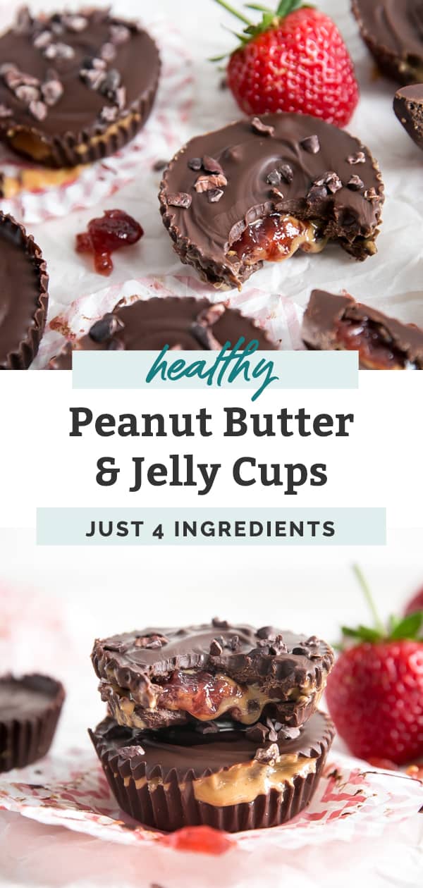 Peanut Butter & Jelly Cups • Fit Mitten Kitchen