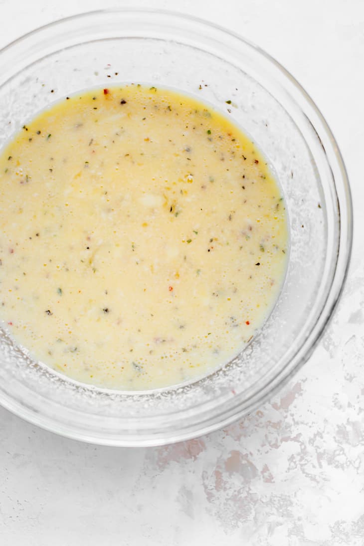 Easy Kale & Feta Egg Bake • Fit Mitten Kitchen