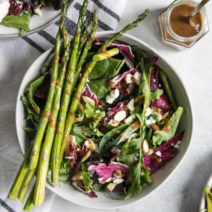 Simple Roasted Asparagus Salad • Fit Mitten Kitchen