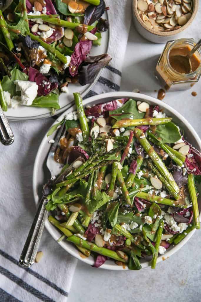 Roasted Asparagus Salad • Fit Mitten Kitchen