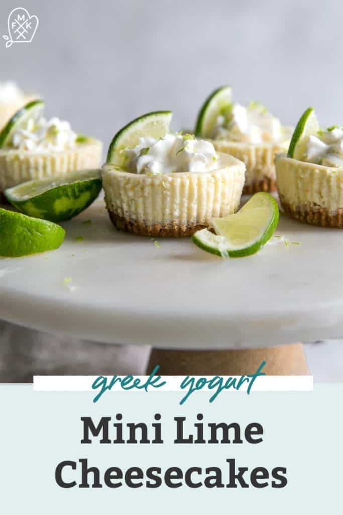 Mini Key Lime Cheesecakes • Fit Mitten Kitchen