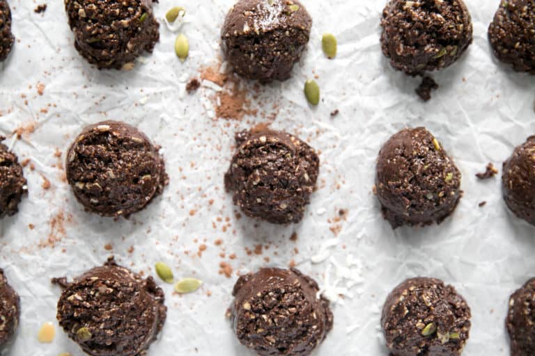 Vegan No Bake Cookies (paleo friendly) • Fit Mitten Kitchen