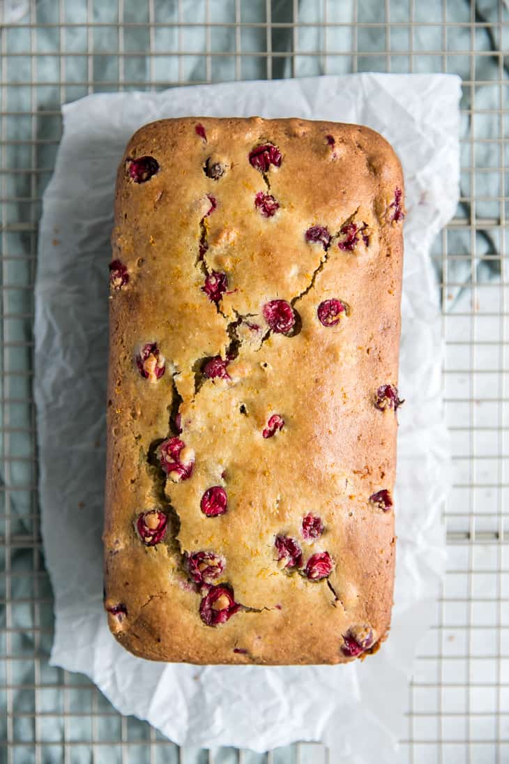 Almond Flour Cranberry Orange Bread • Fit Mitten Kitchen