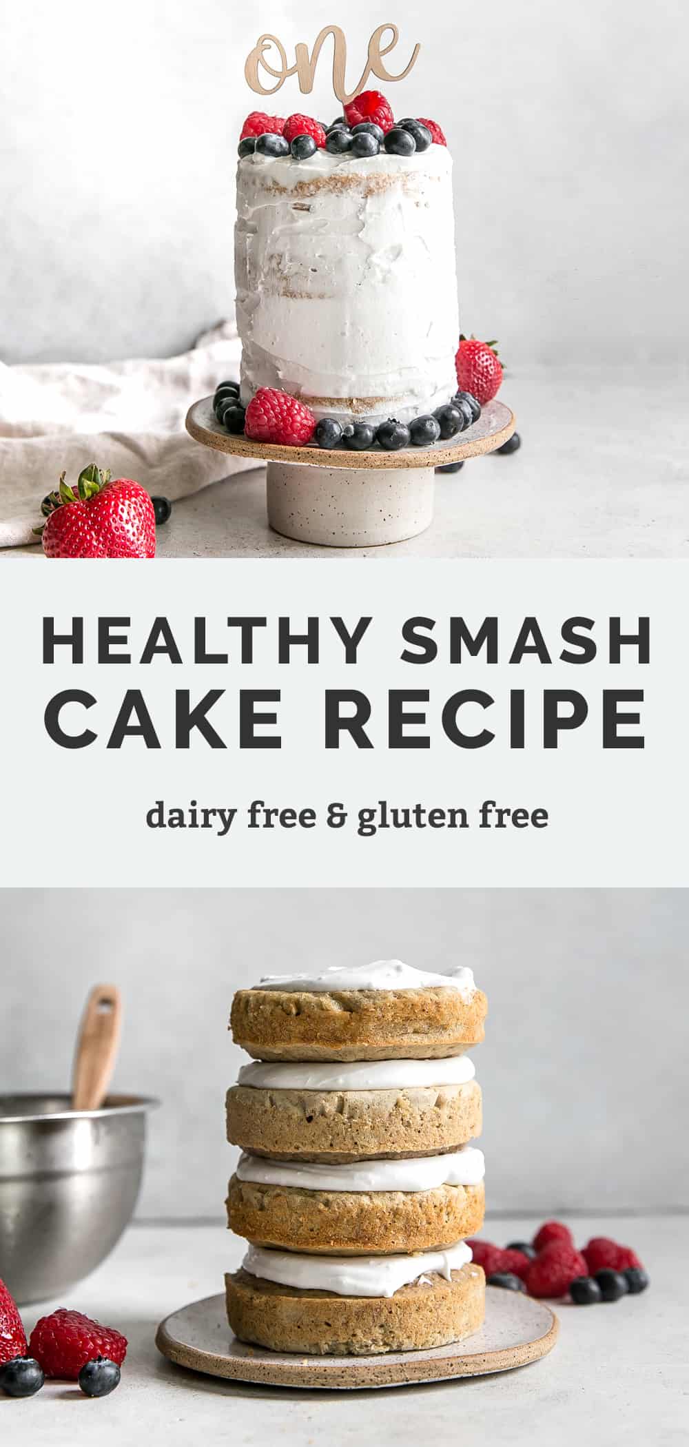 Healthy Smash Cake Fit Mitten Kitchen