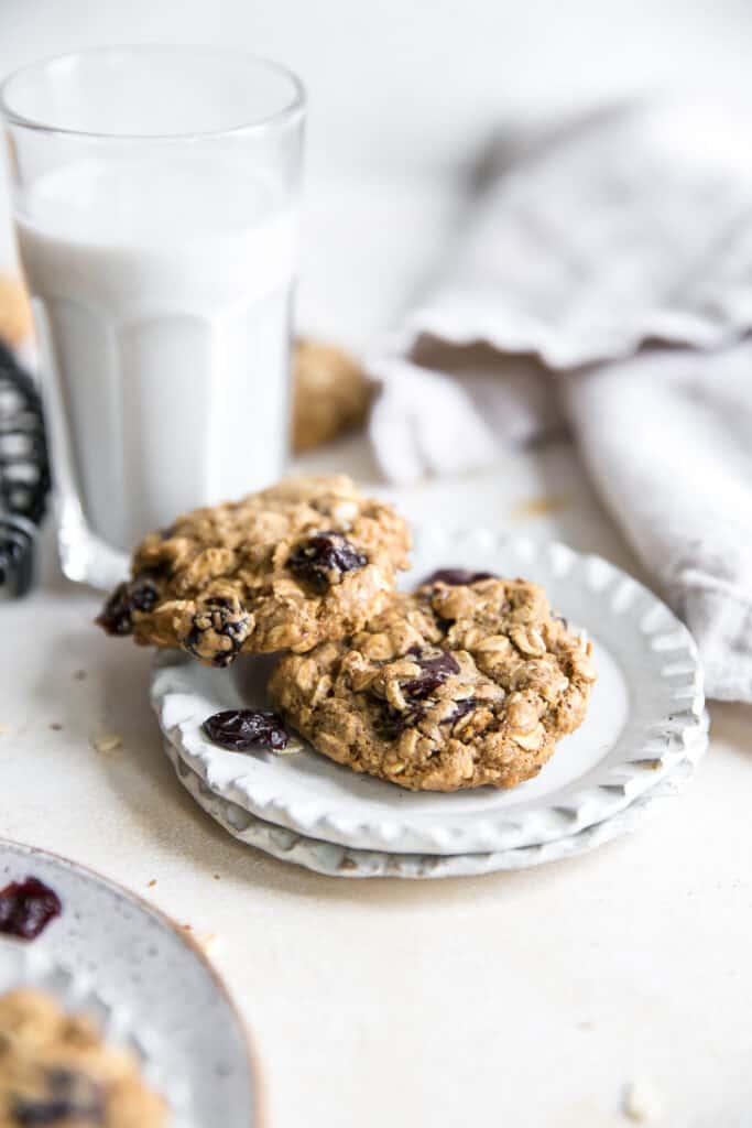 Cherry Oatmeal Cookies {gluten free}• Fit Mitten Kitchen