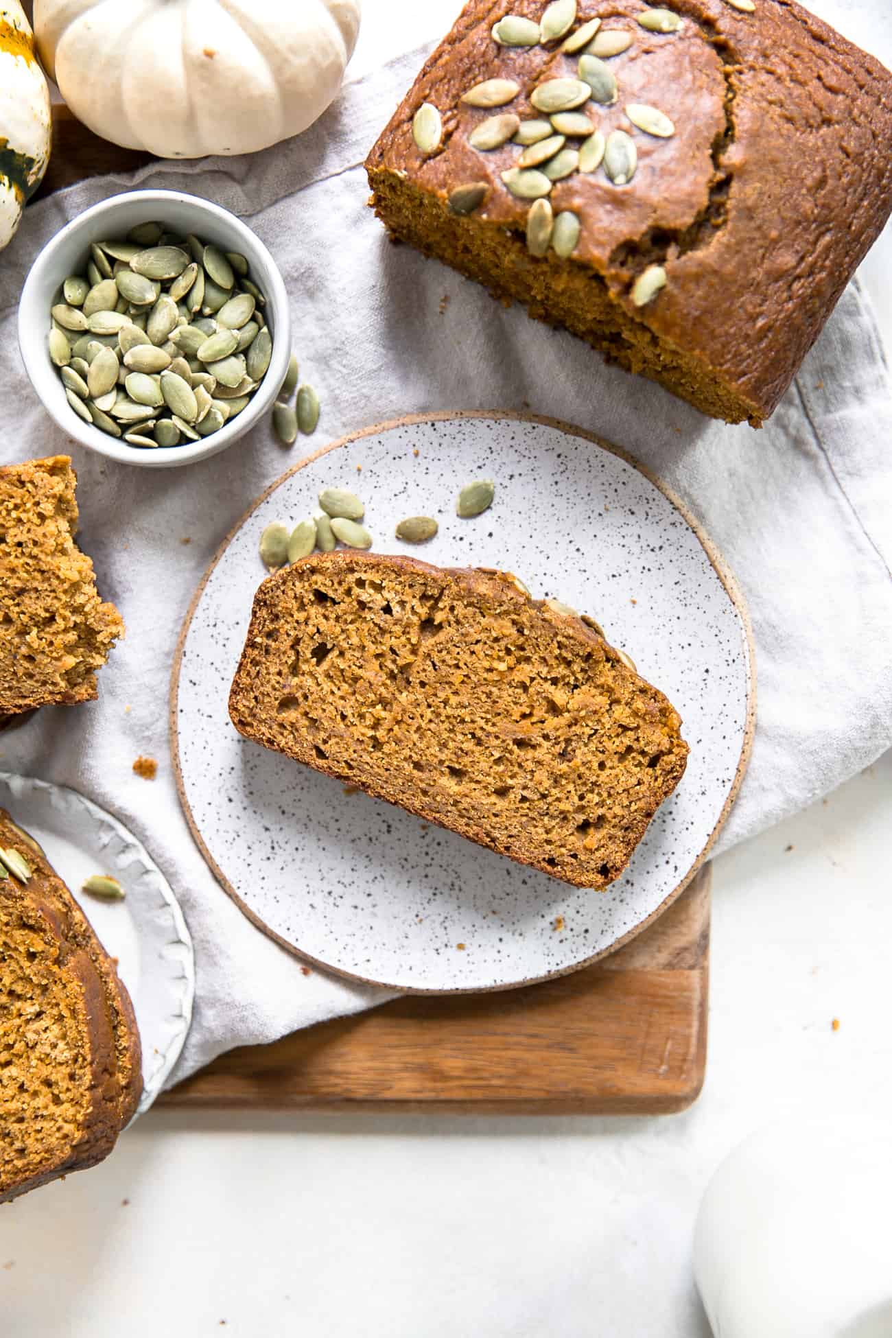 Whole Wheat Pumpkin Bread • Fit Mitten Kitchen