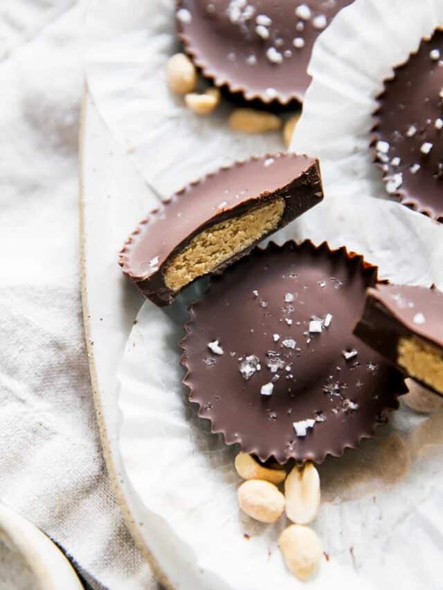 Easy Peanut Butter Cups • Fit Mitten Kitchen
