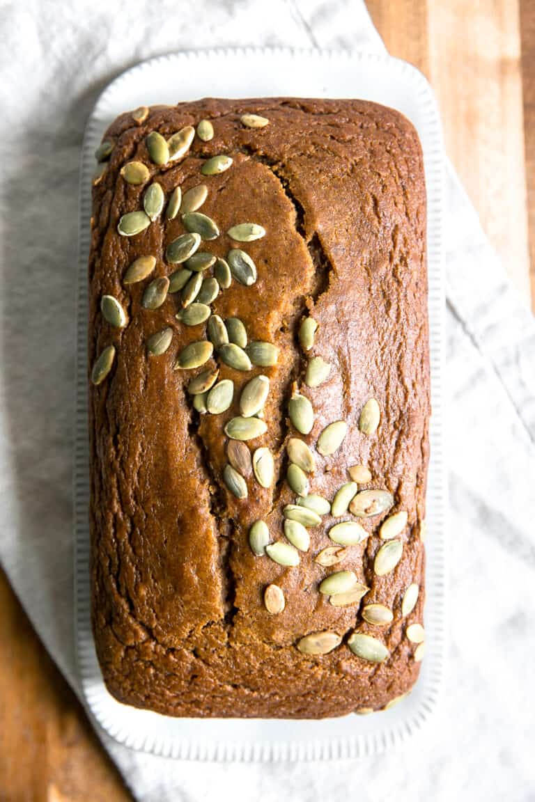 Whole Wheat Pumpkin Bread • Fit Mitten Kitchen