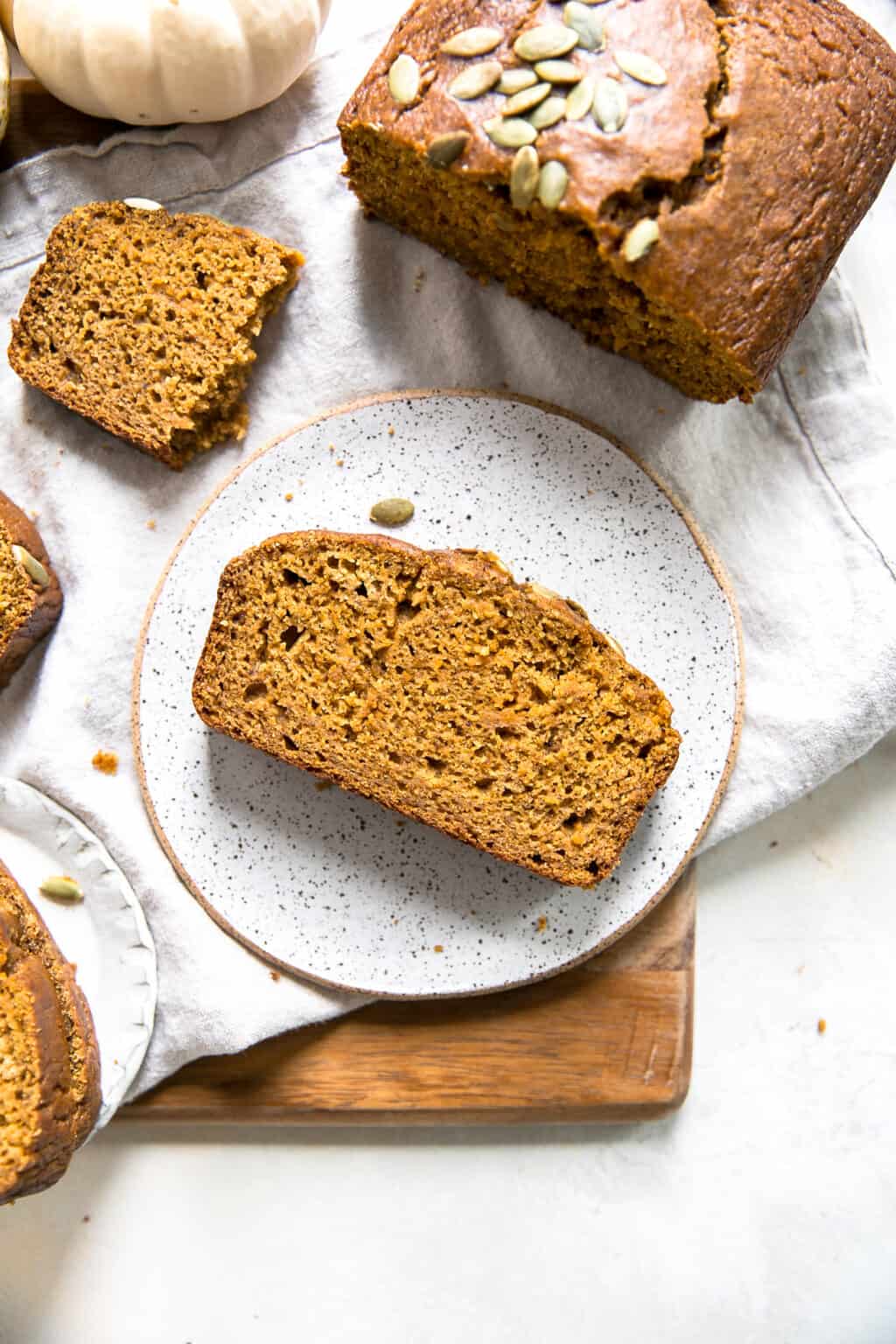 Whole Wheat Pumpkin Bread • Fit Mitten Kitchen