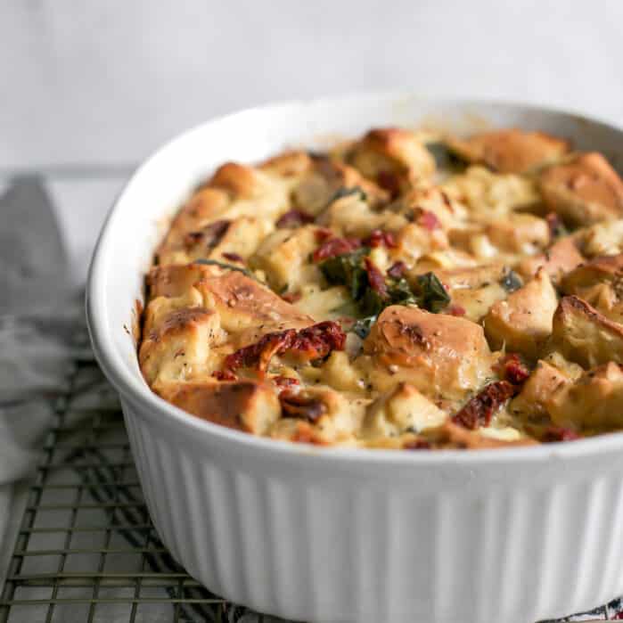 Everything Bagel Breakfast Casserole • Fit Mitten Kitchen