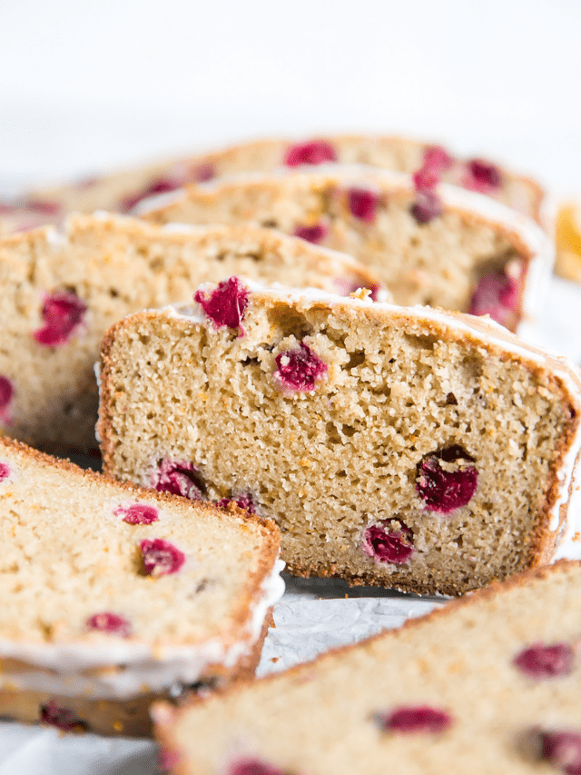 Almond Flour Cranberry Orange Bread • Fit Mitten Kitchen