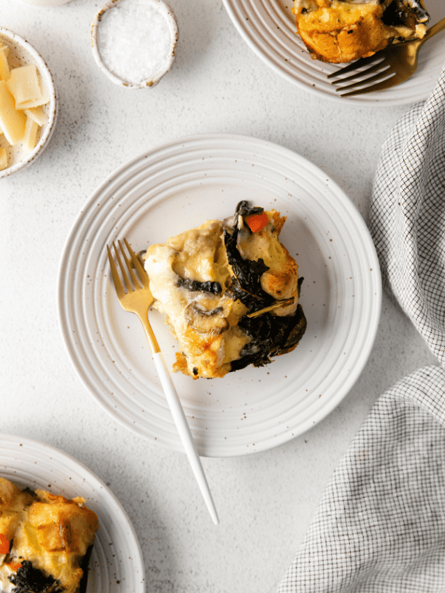 Vegetarian Breakfast Strata