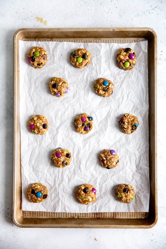 The Best Healthy Monster Cookies • Fit Mitten Kitchen