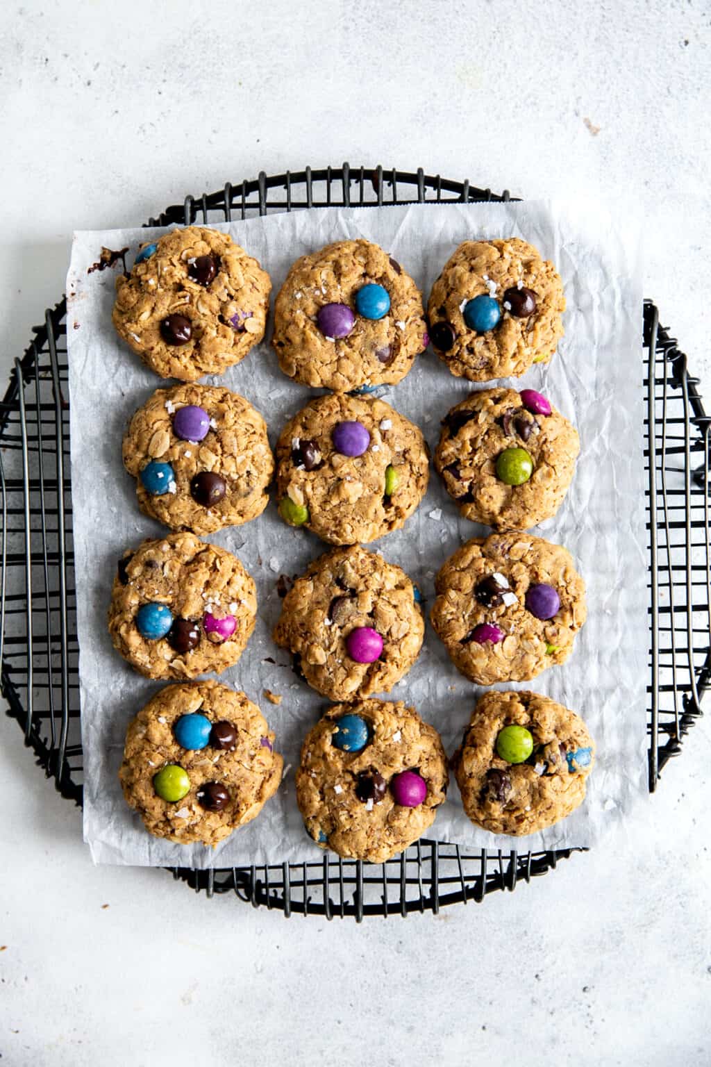 The Best Healthy Monster Cookies • Fit Mitten Kitchen