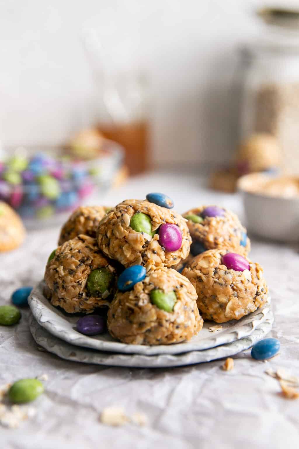 Monster Cookie Energy Balls • Fit Mitten Kitchen