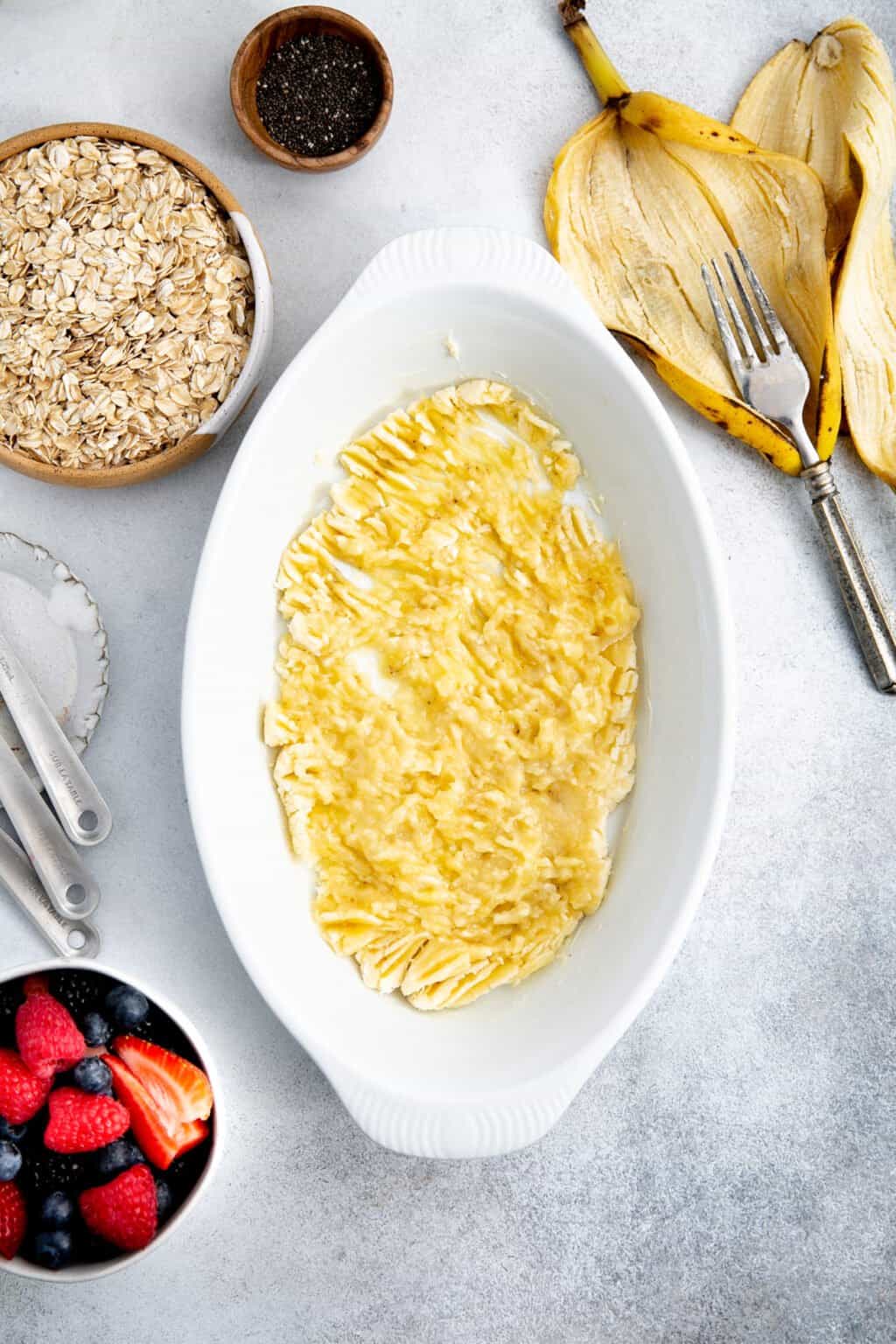 1Pan Baked Oatmeal (TikTok Recipe) • Fit Mitten Kitchen