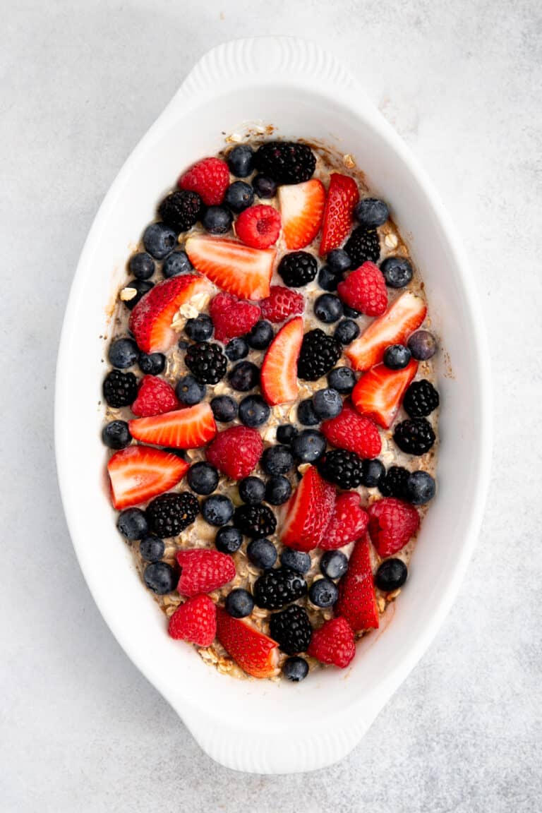 1Pan Baked Oatmeal (TikTok Recipe) • Fit Mitten Kitchen