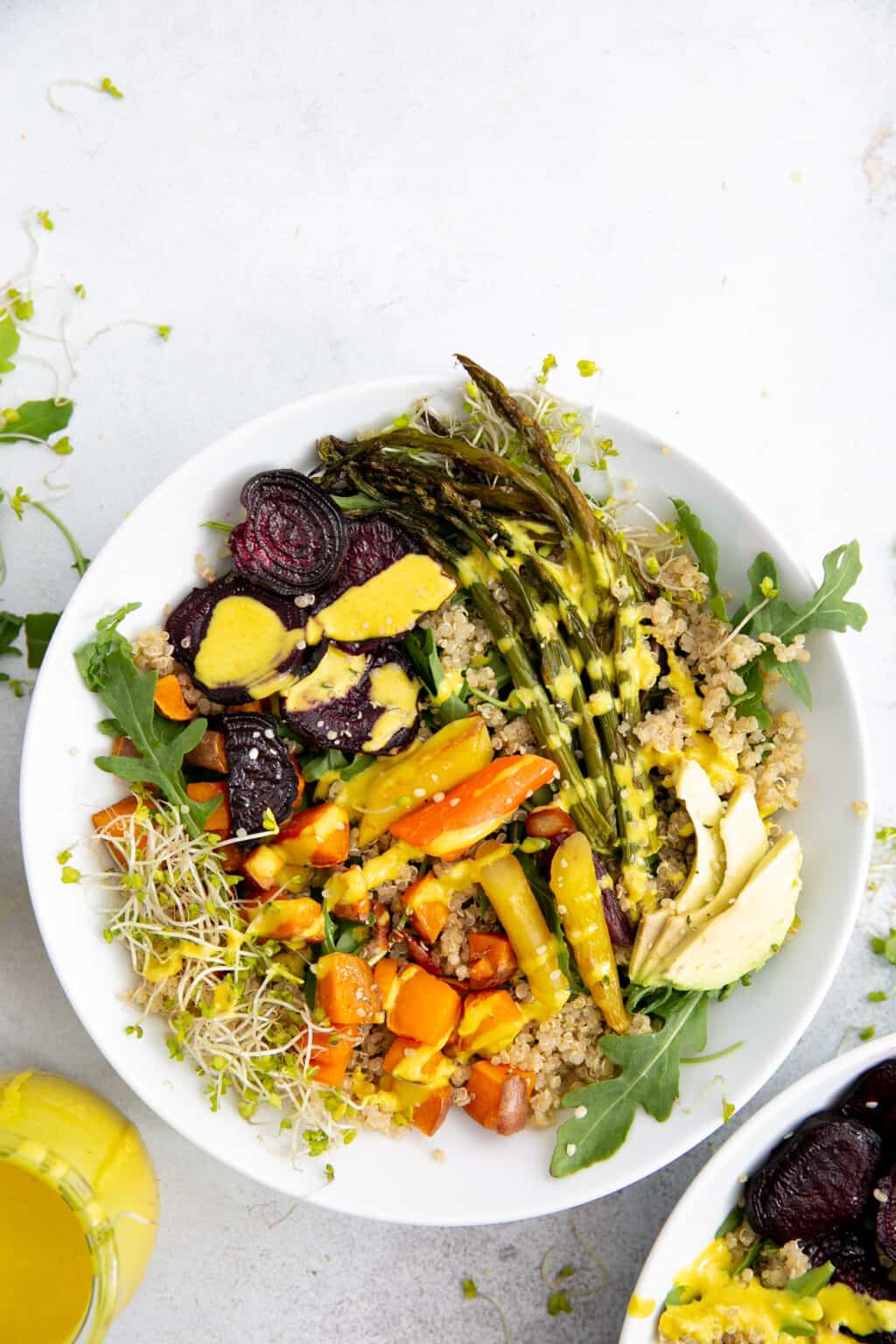 Roasted Spring Veggie Power Bowl • Fit Mitten Kitchen