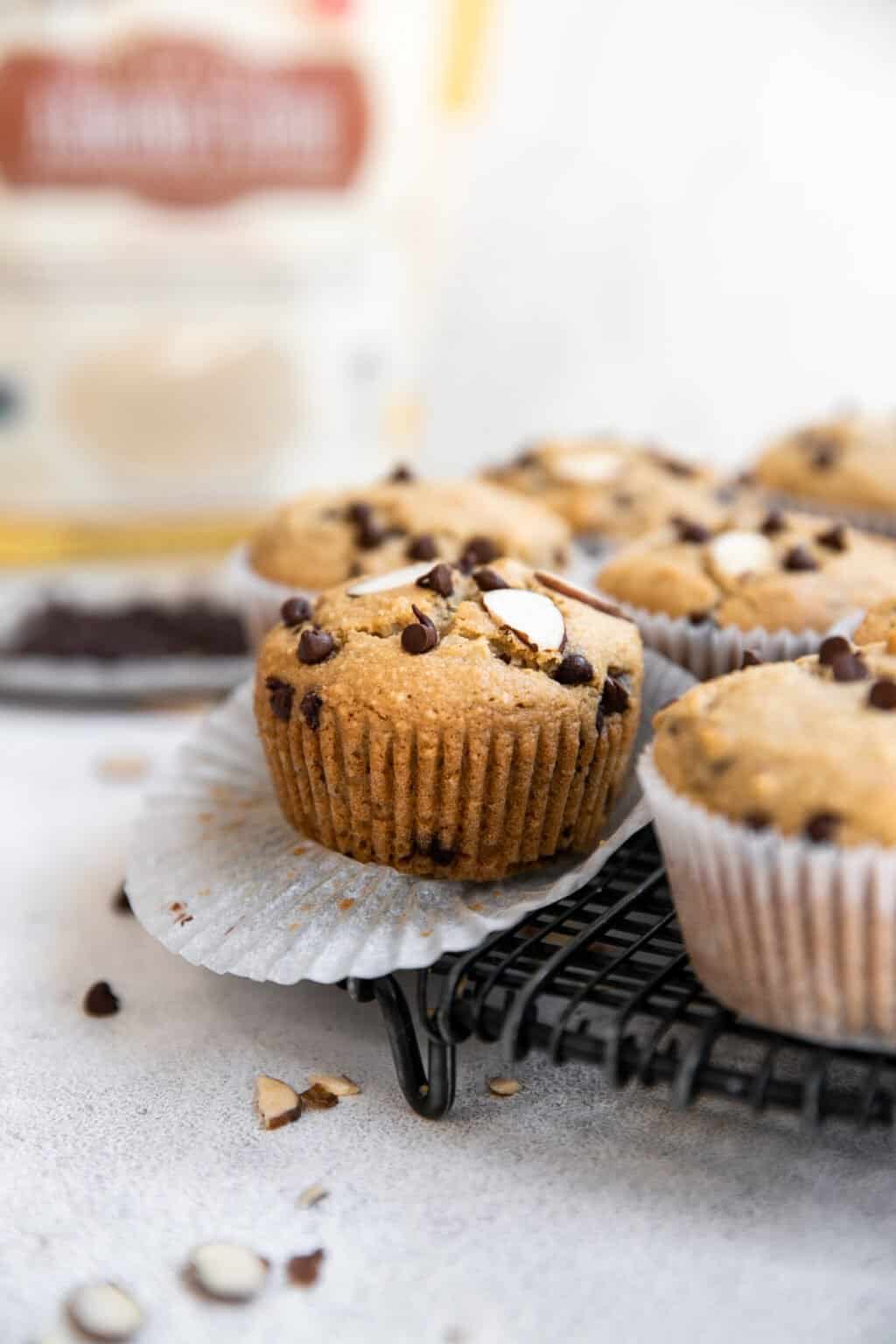 Almond Flour Chocolate Chip Muffins • Fit Mitten Kitchen