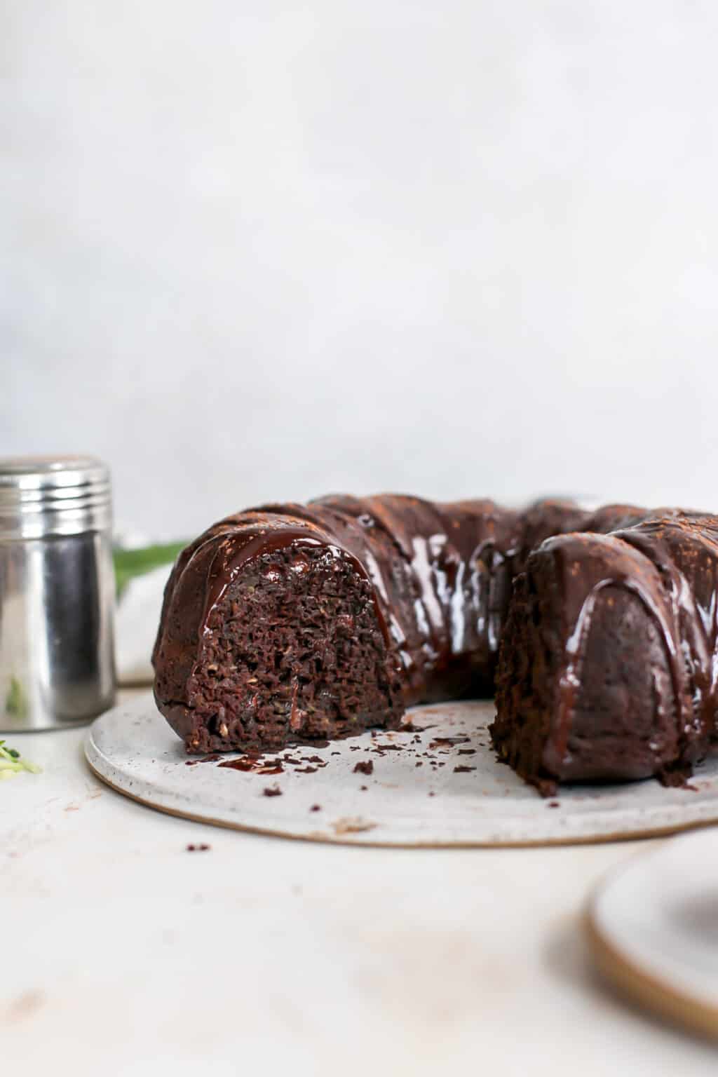 Triple Chocolate Zucchini Cake • Fit Mitten Kitchen