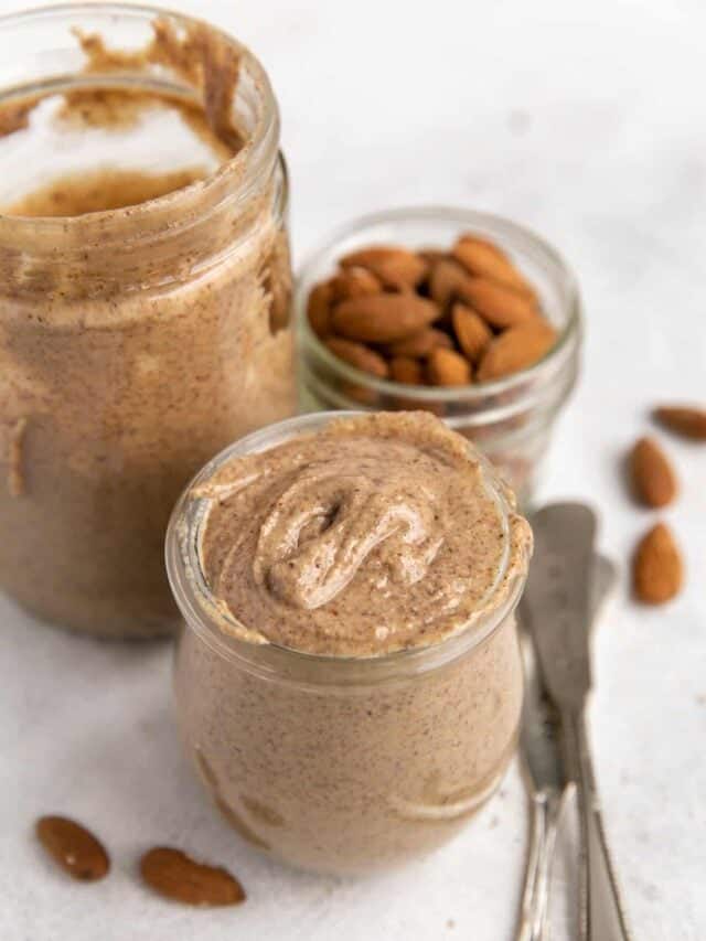 Homemade Almond Butter • Fit Mitten Kitchen