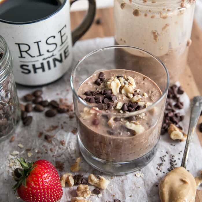 Mocha Overnight Oats • Fit Mitten Kitchen