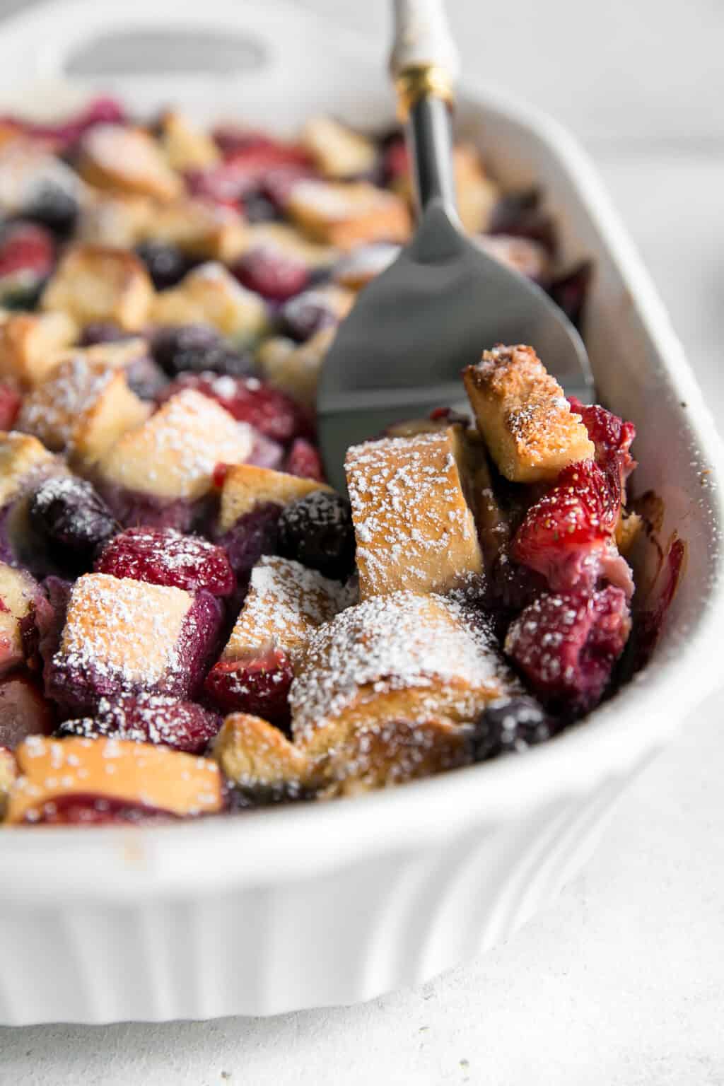 Berry French Toast Casserole • Fit Mitten Kitchen