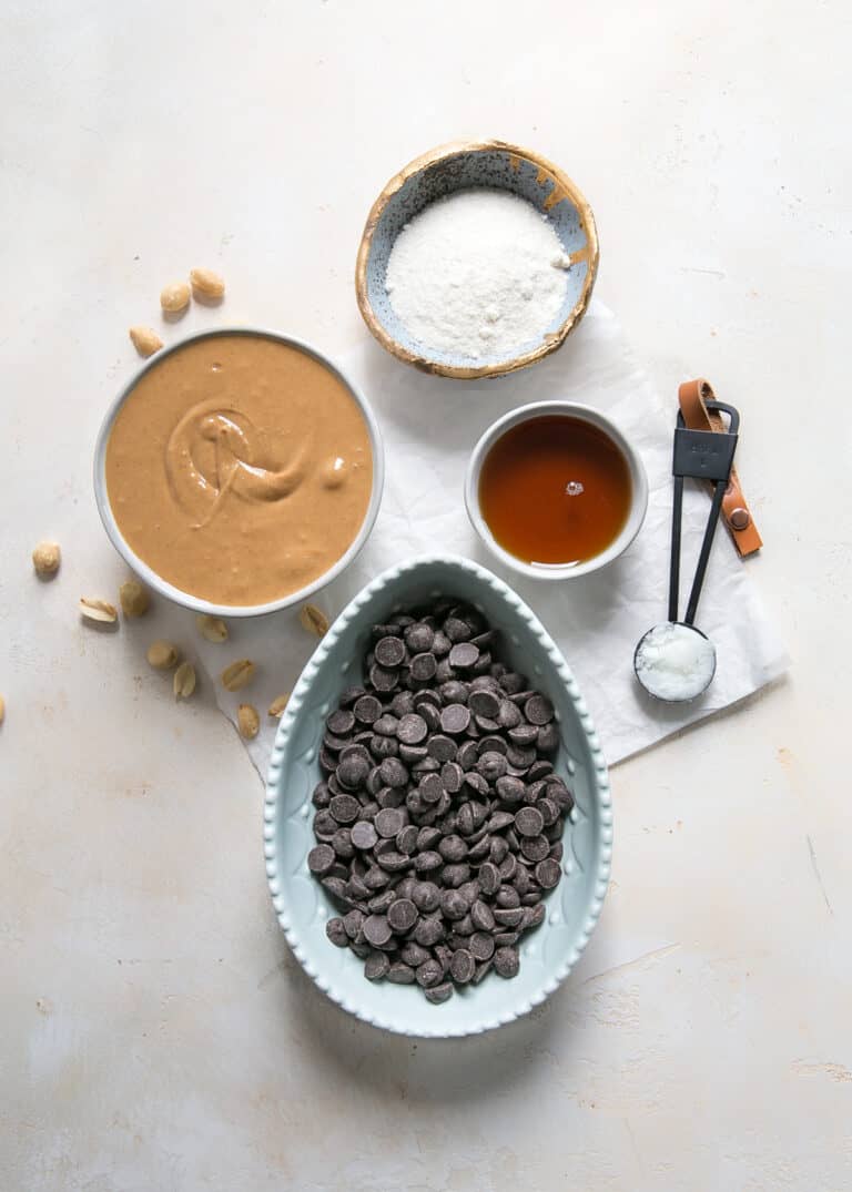 Healthy Peanut Butter Eggs • Fit Mitten Kitchen